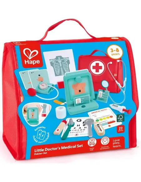 Hape Set médical du petit docteur 3ans+ dans Jeux éducatifs chez Baby And Mom Maroc