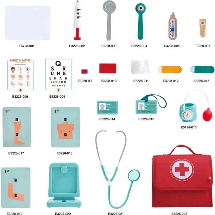 Hape Set médical du petit docteur 3ans+ dans Jeux éducatifs chez Baby And Mom Maroc