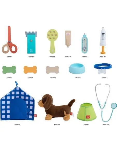 Hape Kit du Petit Vétérinaire - Clinique vétérinaire soins chiot 3ans+ dans Jeux éducatifs chez Baby And Mom Maroc
