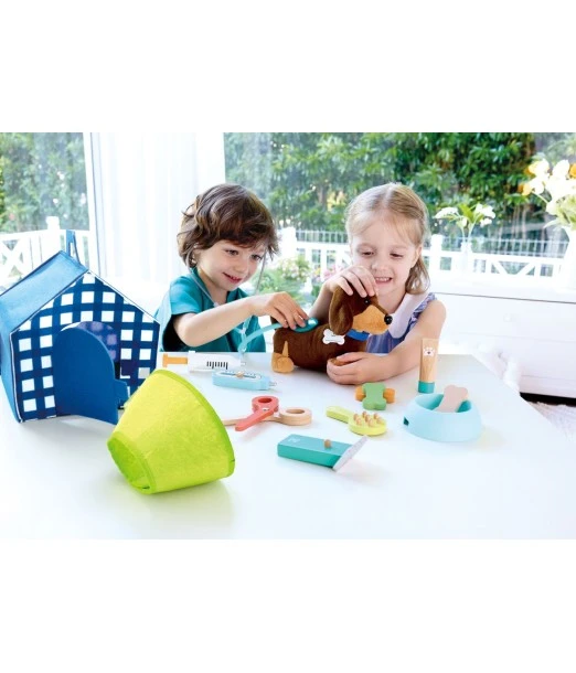 Hape Little Veterinarian Kit — veterinary clinic puppy care, from 3 years 2