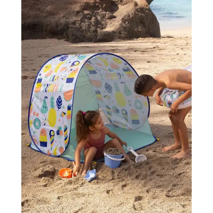 Eurekakids Tente anti-UV Hello Summer dans Piscine chez Baby And Mom Maroc