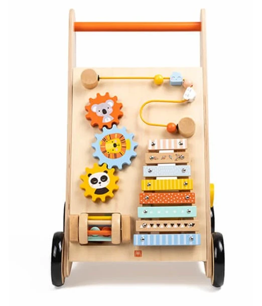 Eurekakids wooden baby walker Jungle from 12 months 2