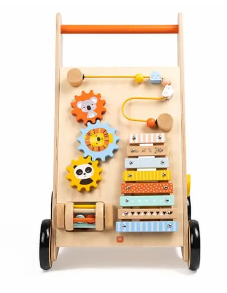 Eurekakids wooden baby walker Jungle from 12 months — photo 2