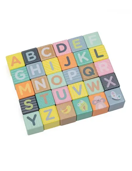 Eurekakids Trotteur en bois avec blocs 18mois+ dans Trotteur & Youpala chez Baby And Mom Maroc