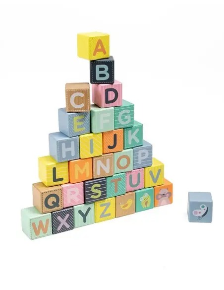 Eurekakids Trotteur en bois avec blocs 18mois+ dans Trotteur & Youpala chez Baby And Mom Maroc