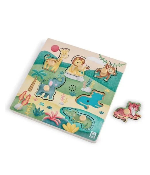 Eurekakids musical puzzle 12 months+ Savannah