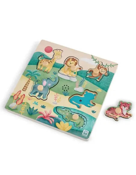 Eurekakids Puzzle Musical 12mois+ Savane dans Puzzle chez Baby And Mom Maroc
