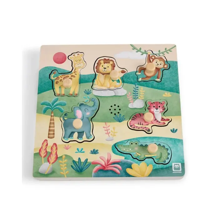 Eurekakids Puzzle Musical 12mois+ Savane dans Puzzle chez Baby And Mom Maroc