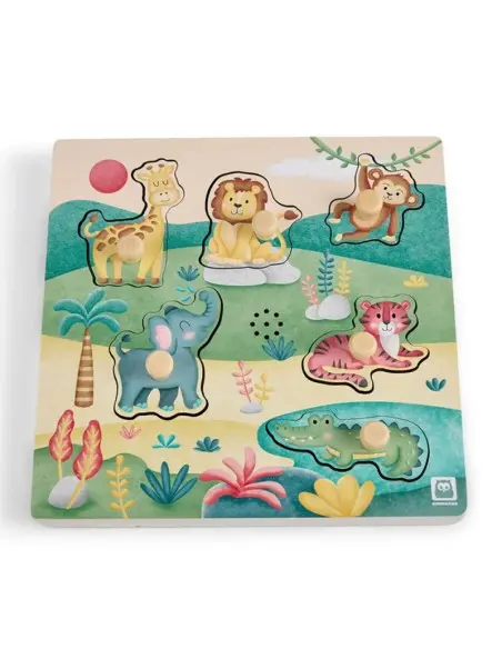 Eurekakids Puzzle Musical 12mois+ Savane dans Puzzle chez Baby And Mom Maroc