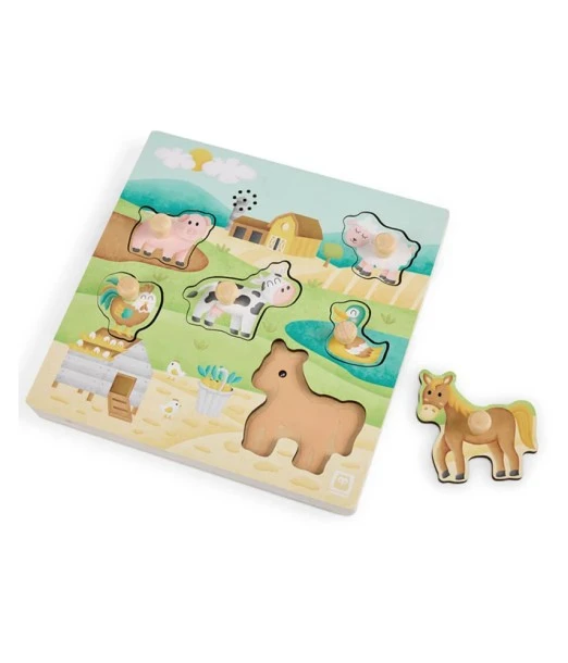 Eurekakids musical puzzle from 12 months+ — Farm