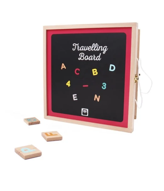 Eurekakids 3-in-1 magnetic travel board from 3 years 2