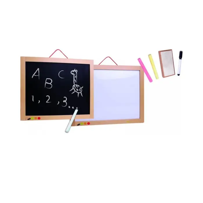 Eurekakids Ardoise en bois 3en1 3ans+ dans Jeux éducatifs chez Baby And Mom Maroc