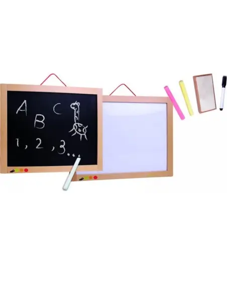 Eurekakids Ardoise en bois 3en1 3ans+ dans Jeux éducatifs chez Baby And Mom Maroc