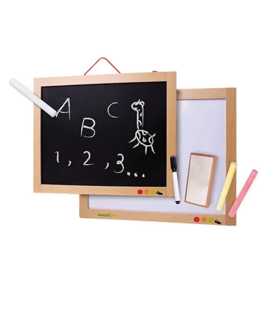 Eurekakids Ardoise en bois 3en1 3ans+