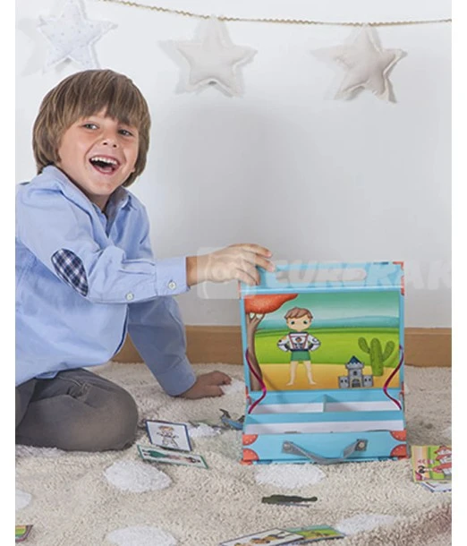 Eurekakids magnetic game for boys from 3 years 2