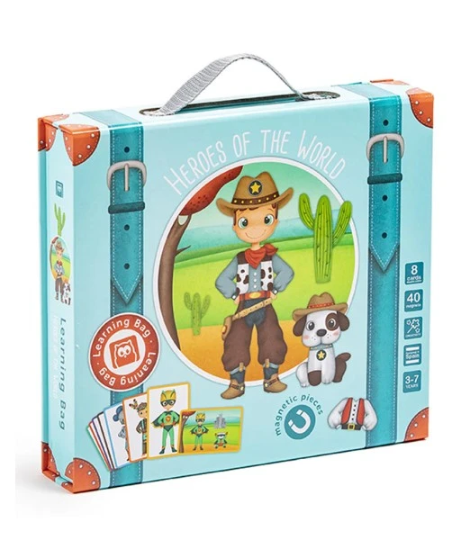 Eurekakids magnetic game for boys from 3 years