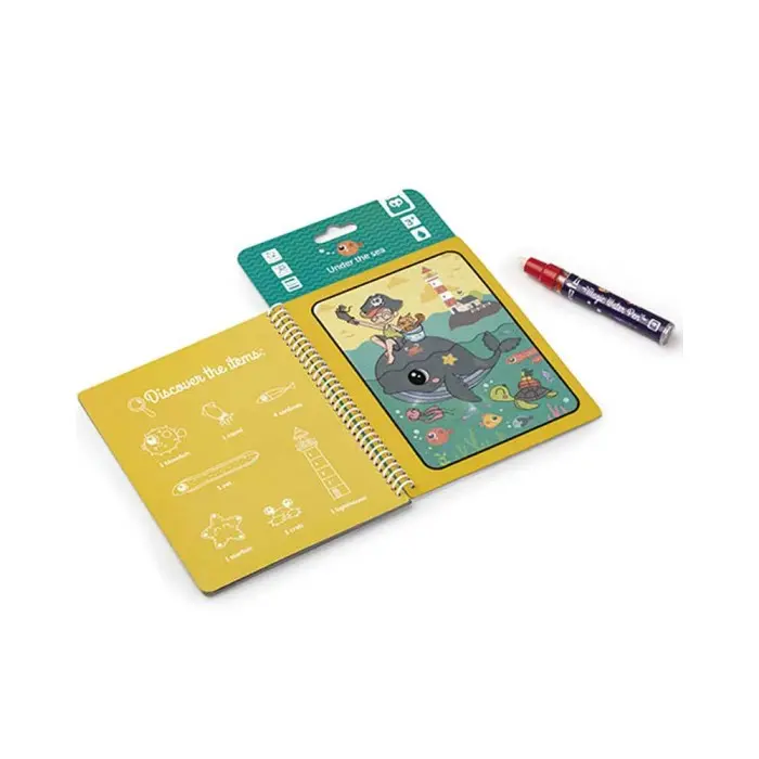Eurekakids Livre à Colorier à l’eau 3ans+ Mer dans 3 - 5 ans chez Baby And Mom Maroc