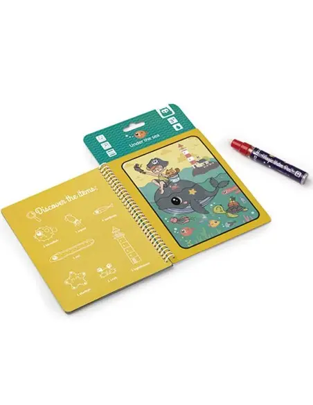 Eurekakids Livre à Colorier à l’eau 3ans+ Mer dans 3 - 5 ans chez Baby And Mom Maroc