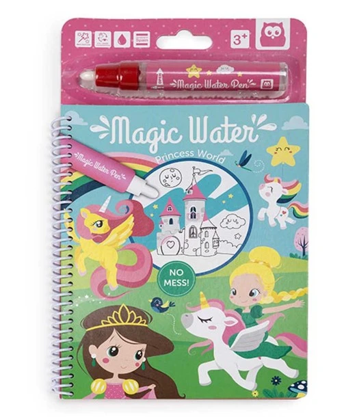 Eurekakids water colouring book 3 years+ Princess