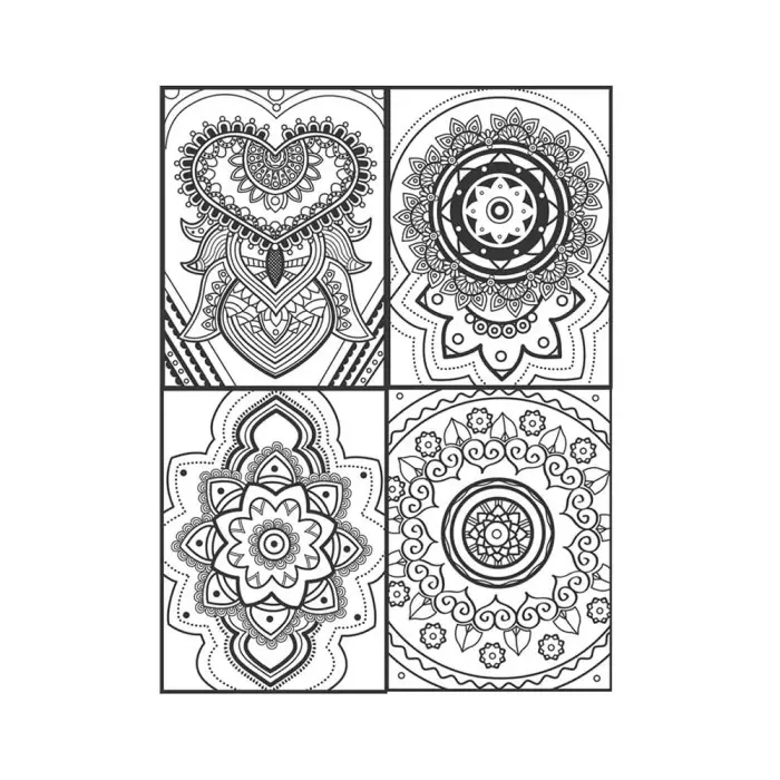 Eurekakids Livre de coloriage Mandalas 4ans+ dans Univers Enfant chez Baby And Mom Maroc