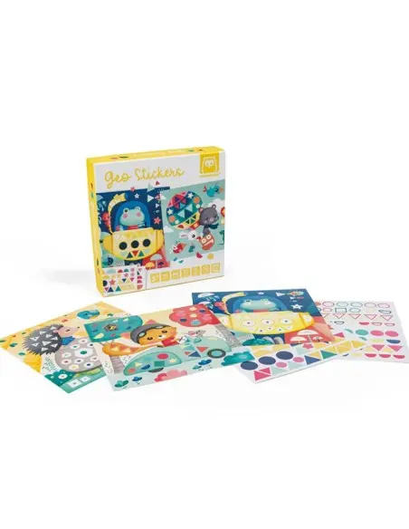 Eurekakids Kit Geo Stickers Gommettes 3ans+ dans 3 - 5 ans chez Baby And Mom Maroc
