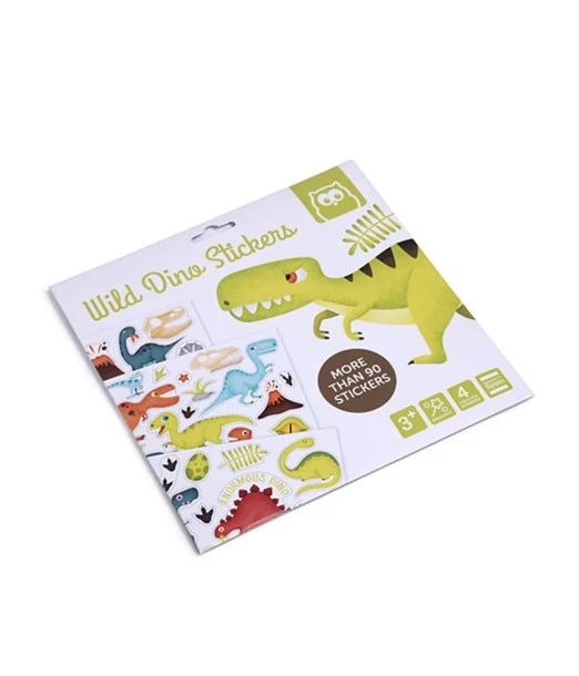 Eurekakids dinosaur stickers 3 years+ 2