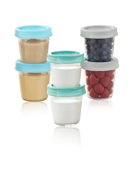 Mammia Pack de 8 Pots de Conservation pour Lait Maternel et
