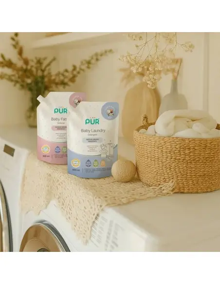Pür Détergent Lessive spécial Bébé – Lessive Douce et anti-Tâches 500ml dans Détergent Lessive Bébé chez Baby And Mom Maroc
