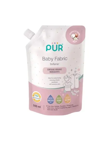 Pür Adoucissant pour Linge bébé 500 ml dans Détergent Lessive Bébé chez Baby And Mom Maroc