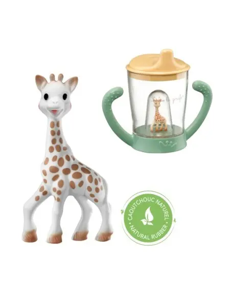 Sophie la Girafe gift set and spill-proof cup — photo 2