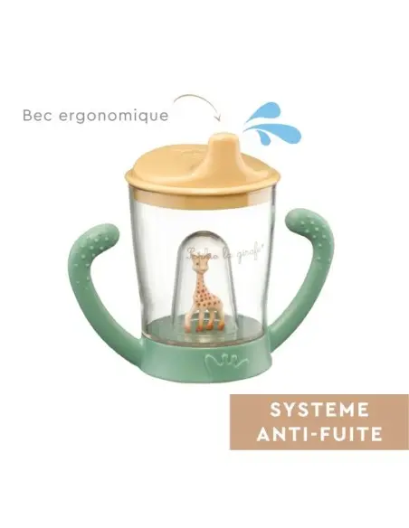 Sophie la Girafe gift set and spill-proof cup — photo 4