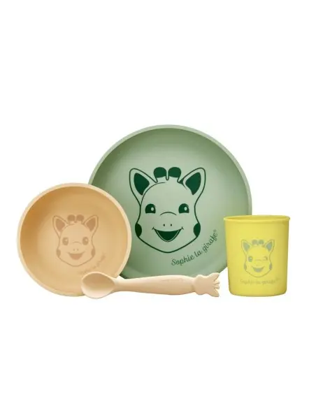 Sophie la Girafe Set Repas 100% Silicone 6mois+ dans Vaisselle bébé chez Baby And Mom Maroc
