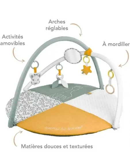 Tapis d'éveil Sophie la girafe Double face 0mois+ dans Tapis d'éveil chez Baby And Mom Maroc