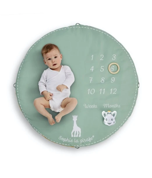 Sophie la girafe double-sided activity mat from 0 months 2
