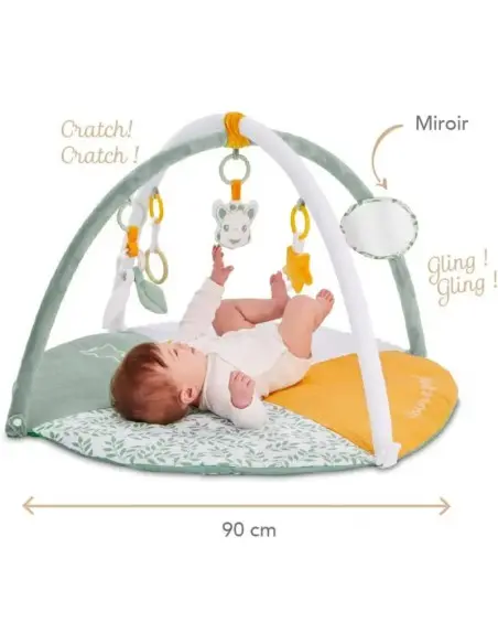 Tapis d'éveil Sophie la girafe Double face 0mois+ dans Tapis d'éveil chez Baby And Mom Maroc