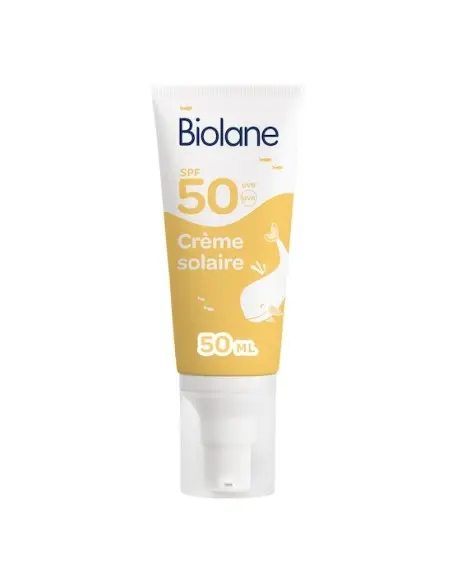 Biolane Crème solaire SPF50 Visage & Corps 50ml dans Crème Solaire chez Baby And Mom Maroc