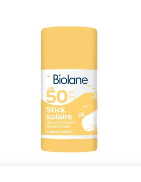 Biolane Stick Solaire SPF50 Visage & Corps dans Crème Solaire chez Baby And Mom Maroc