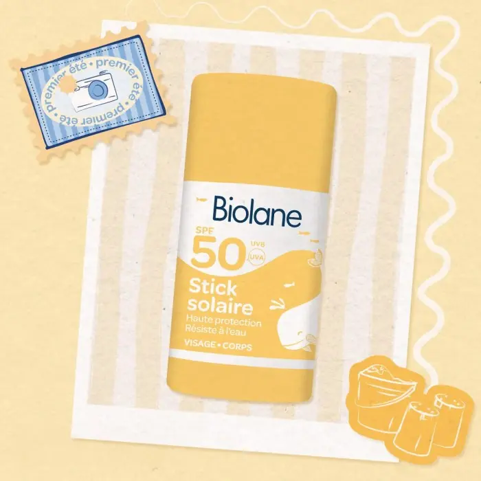 Biolane Stick Solaire SPF50 Visage & Corps dans Crème Solaire chez Baby And Mom Maroc