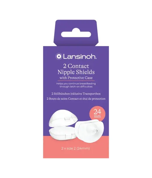 Lansinoh Bouts de sein contact (24mm) Taille 2