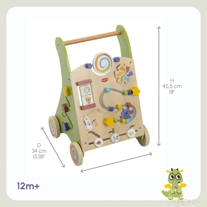 Tiny Love Chariot de marche, Trotteur en bois Born to Party 12m+ dans Trotteur & Youpala chez Baby And Mom Maroc