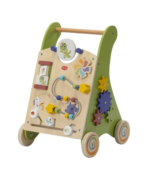 Tiny Love push walker, wooden walker Born to Party 12m+