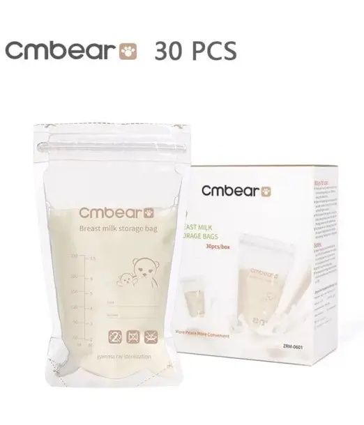 Sachets de Conservation pour Lait Maternel 30 unités 220ml