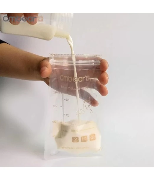 Breast milk storage bags 30 units 220 ml 2