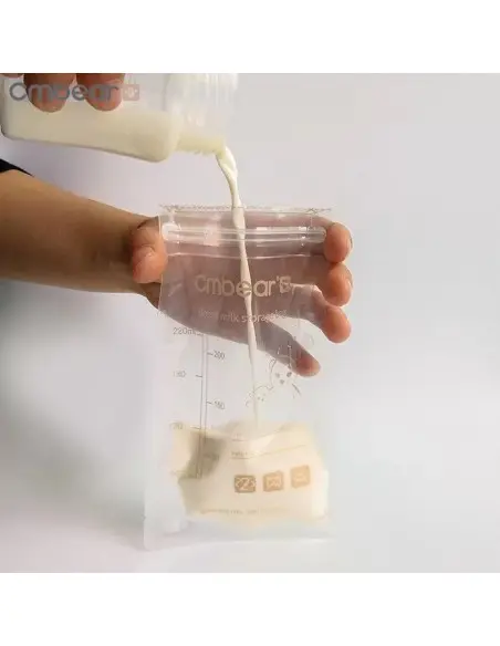 Breast milk storage bags 30 units 220 ml — photo 2