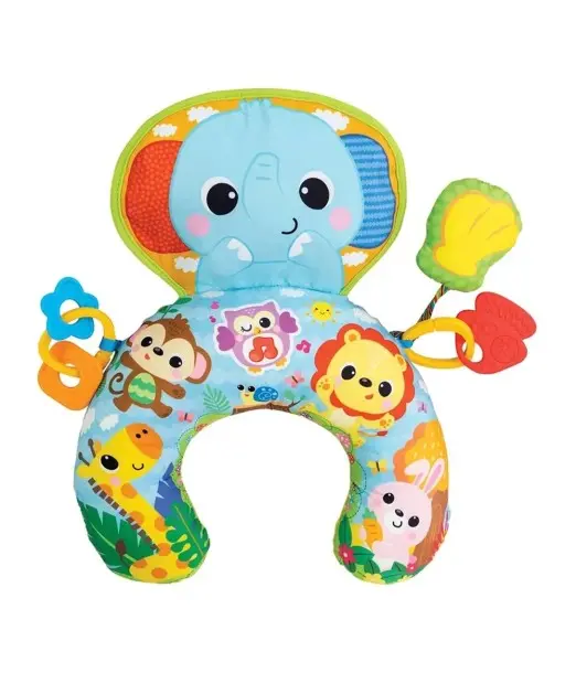 Winfun Coussin Animaux de la Jungle 12m+ Tapis d'éveil - 2