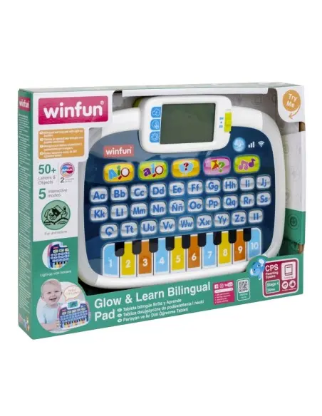 Winfun Glow & Learn educational bilingual French-English tablet from 2 years — photo 3