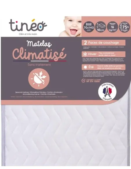 Tinéo Matelas climatisé 70x140cm