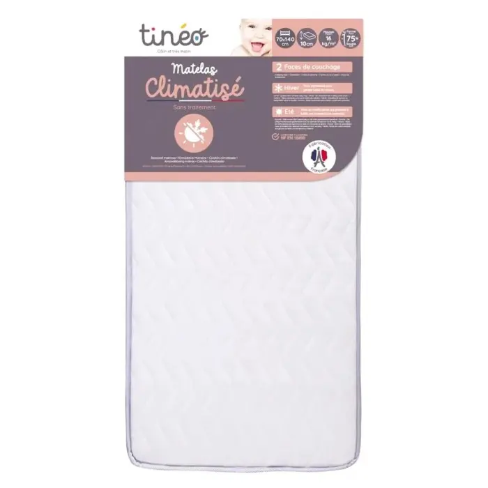 Tinéo Matelas climatisé 70x140cm