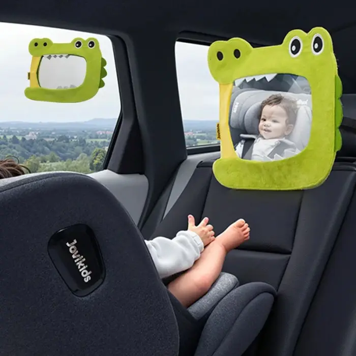 Jovikids Rétroviseur pour Siège auto Bébé - Vert dans Univers Bébé chez Baby And Mom Maroc