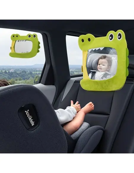 Jovikids Rétroviseur pour Siège auto Bébé - Vert dans Univers Bébé chez Baby And Mom Maroc